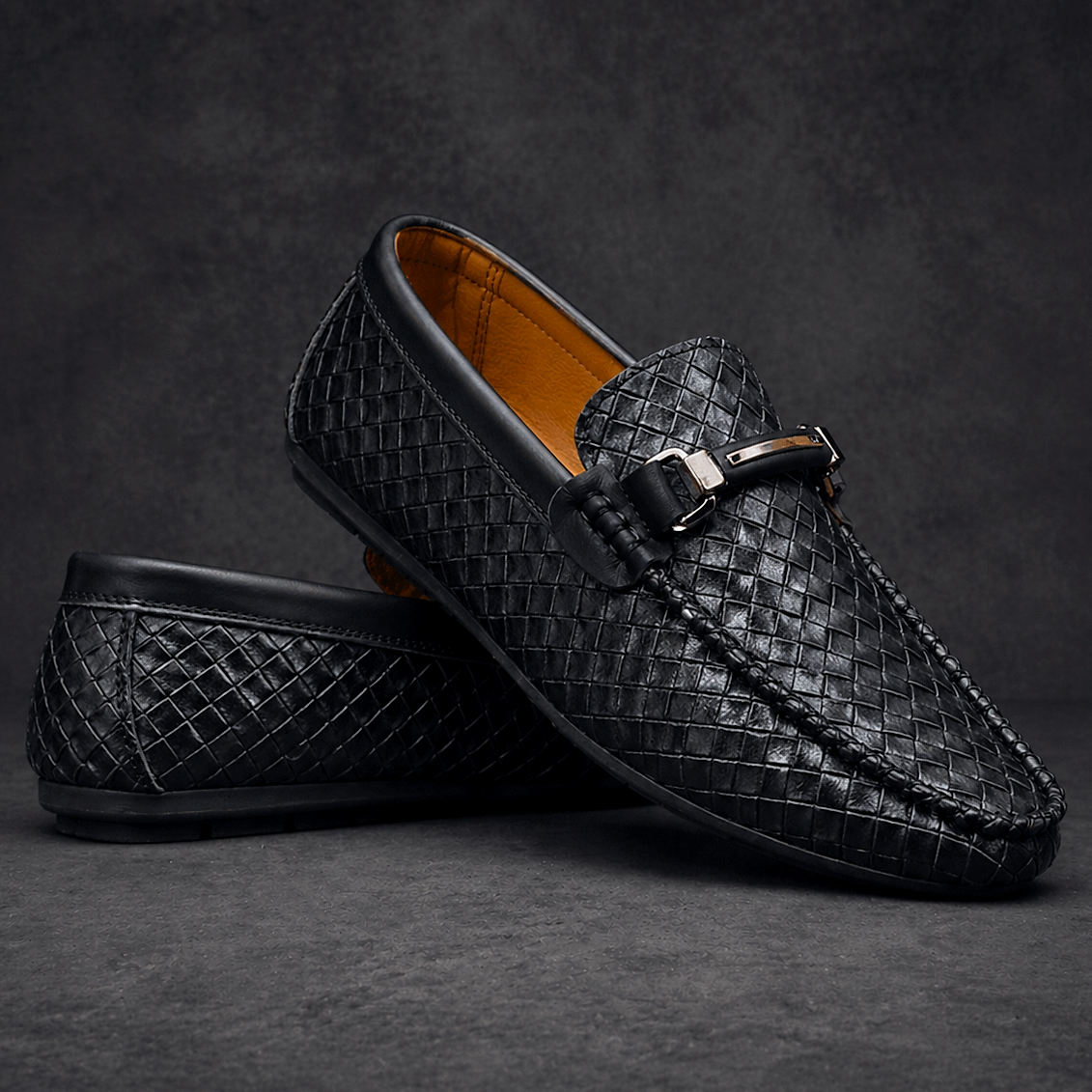 Mocassins Tressés