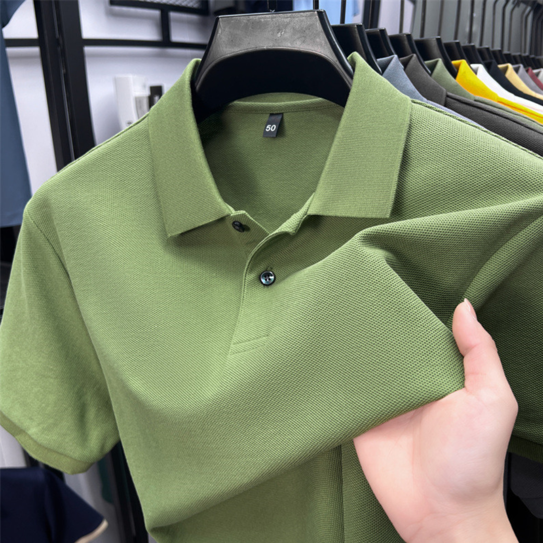 Polo de Algodón de Línea Clásica