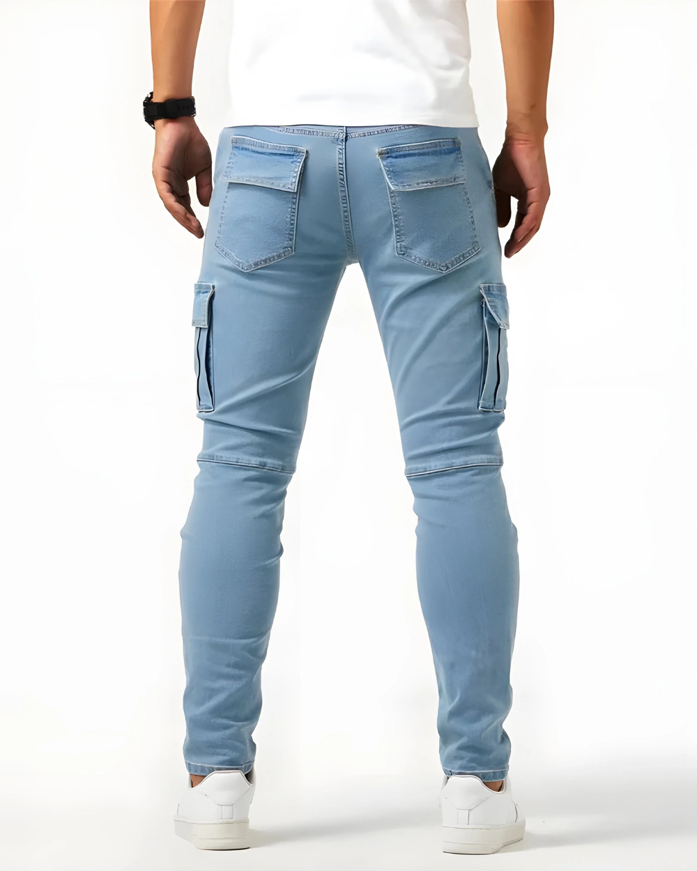 Pantalón Cargo Elástico Premium