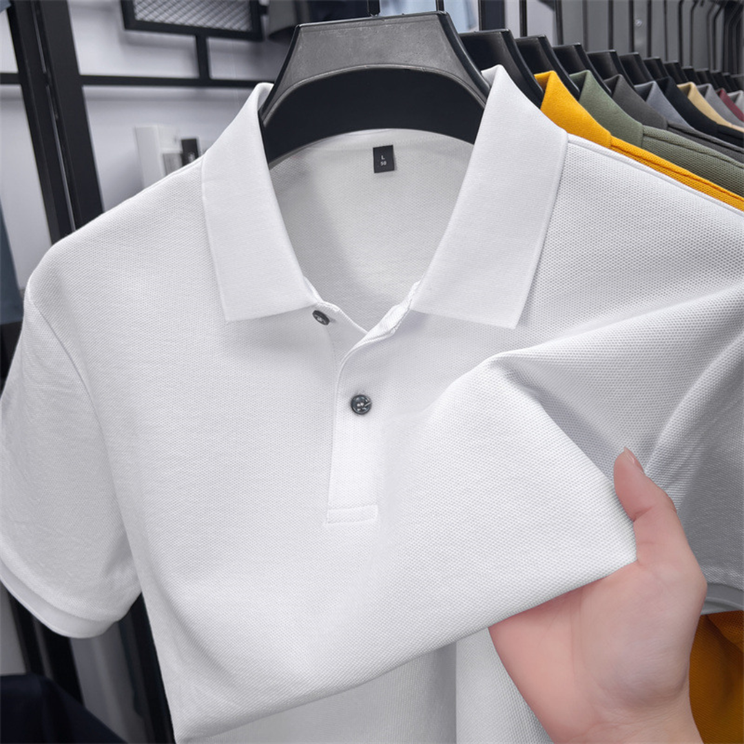 Polo de Algodón de Línea Clásica
