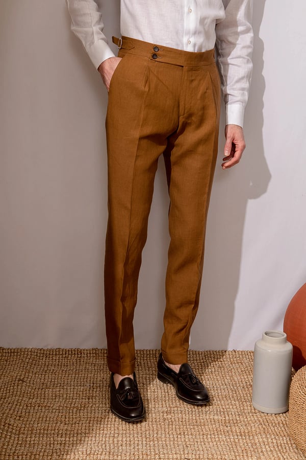 Pantalón De Corte Recto