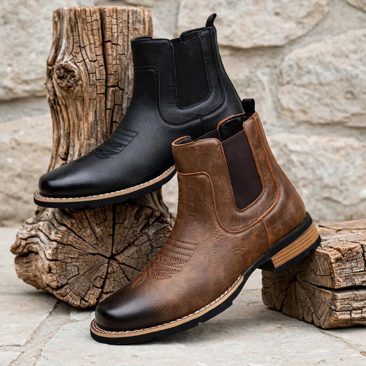 Bottines Chelsea Western