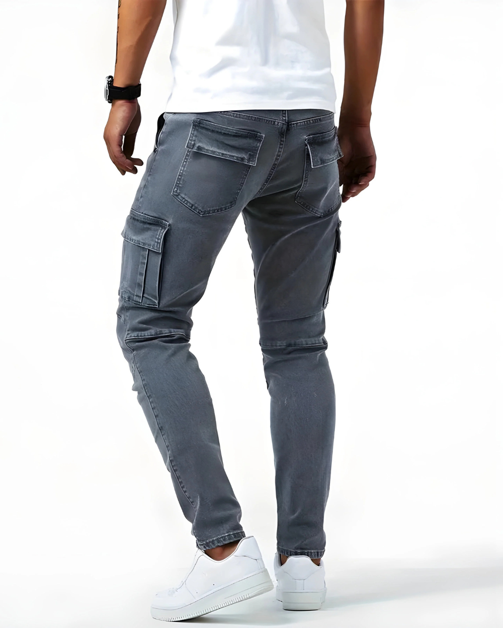 Pantalón Cargo Elástico Premium