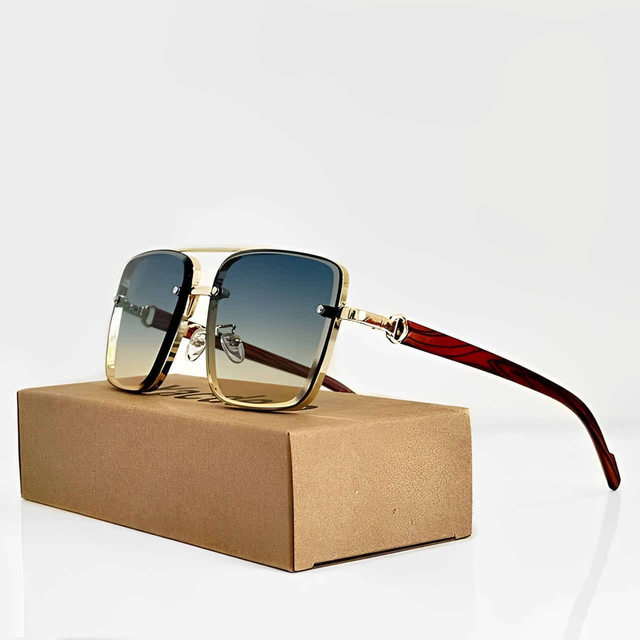 Lunettes de Soleil Branches Bois