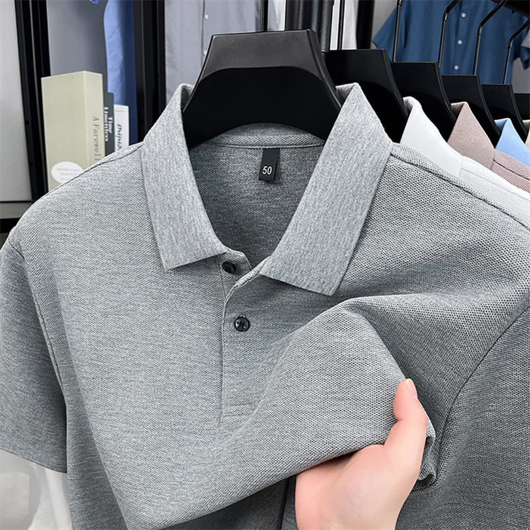 Polo de Algodón de Línea Clásica