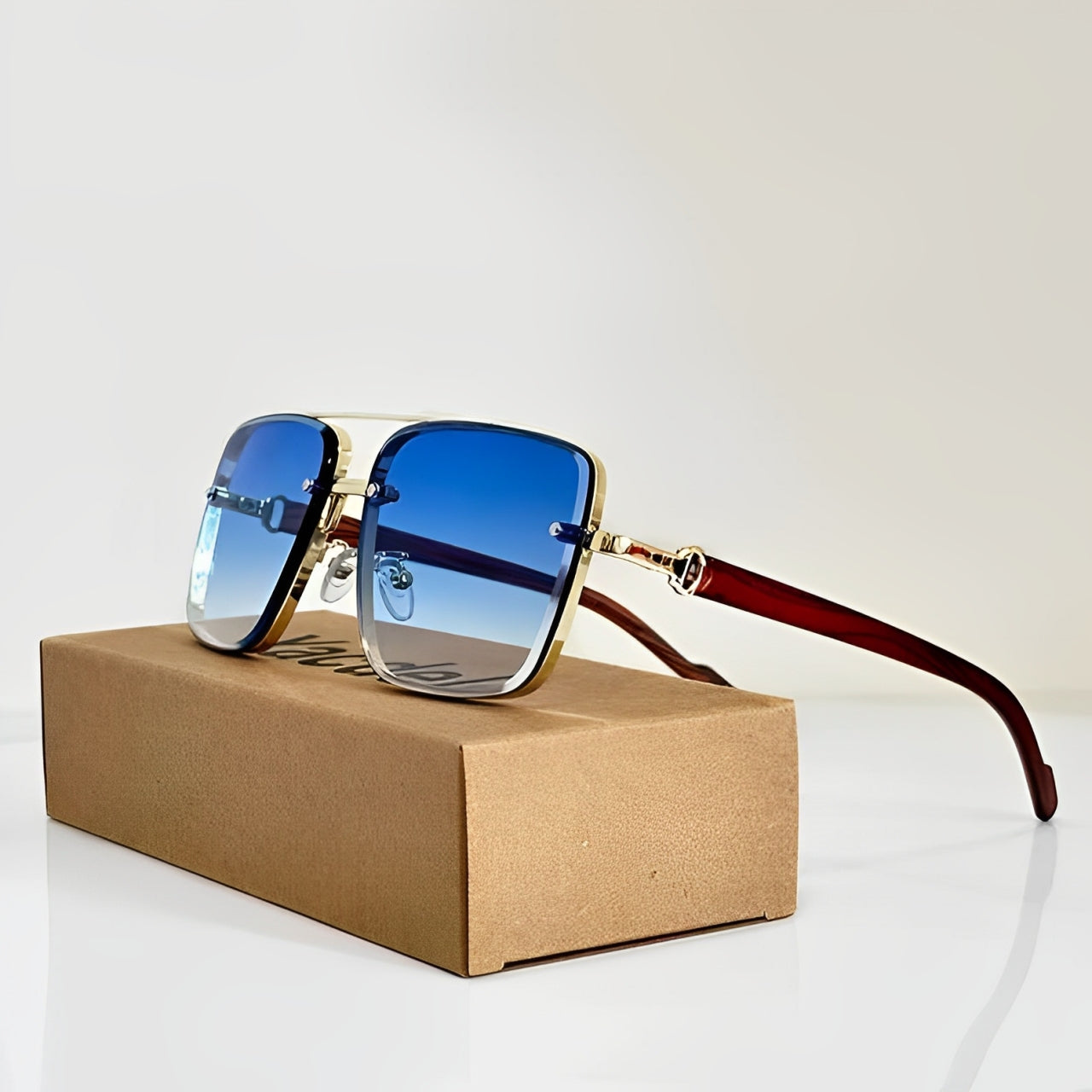 Lunettes de Soleil Branches Bois