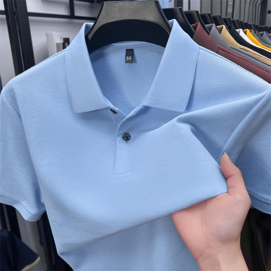 Polo de Algodón de Línea Clásica