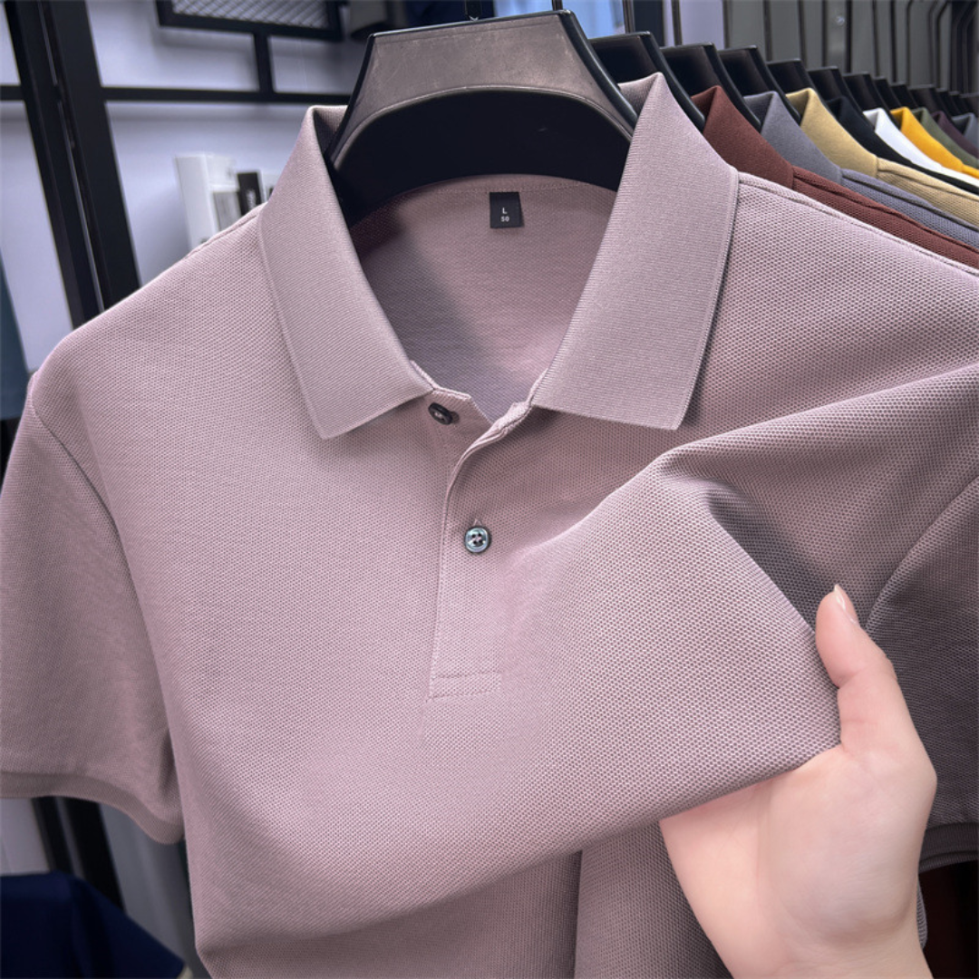 Polo de Algodón de Línea Clásica