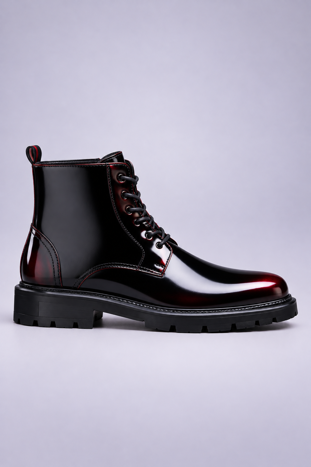Bottines Vernies Semelle Crantée