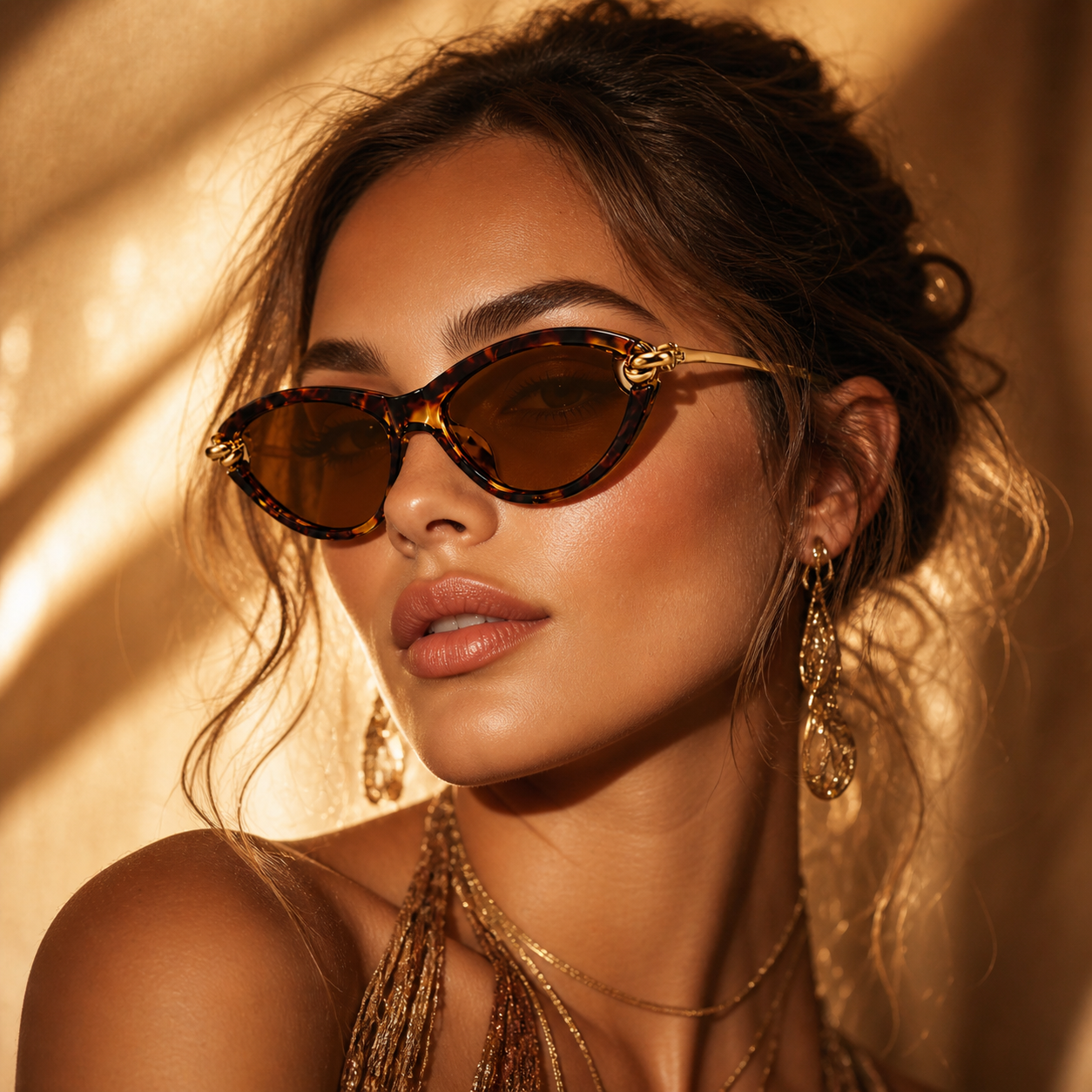 Lunettes de Soleil Chaîne
