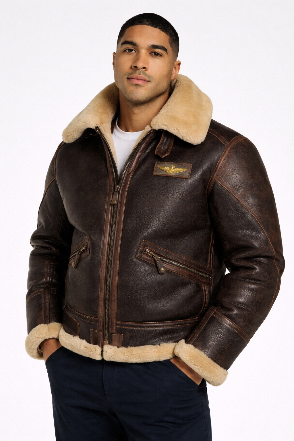 Chaqueta de Aviador Clásica