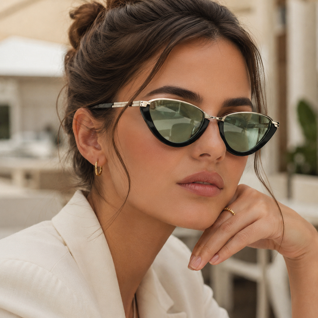 Lunettes de Soleil Écaille