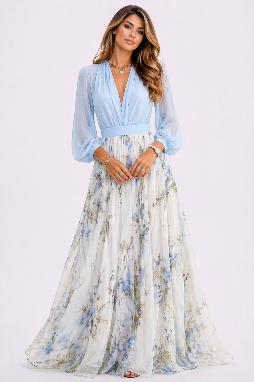 Vestido Maxi Floral