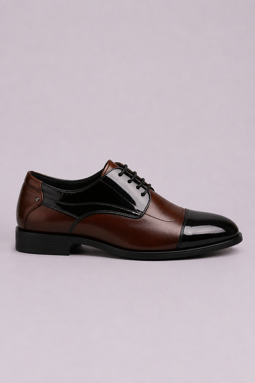 Derbies Bicolores Bout Verni