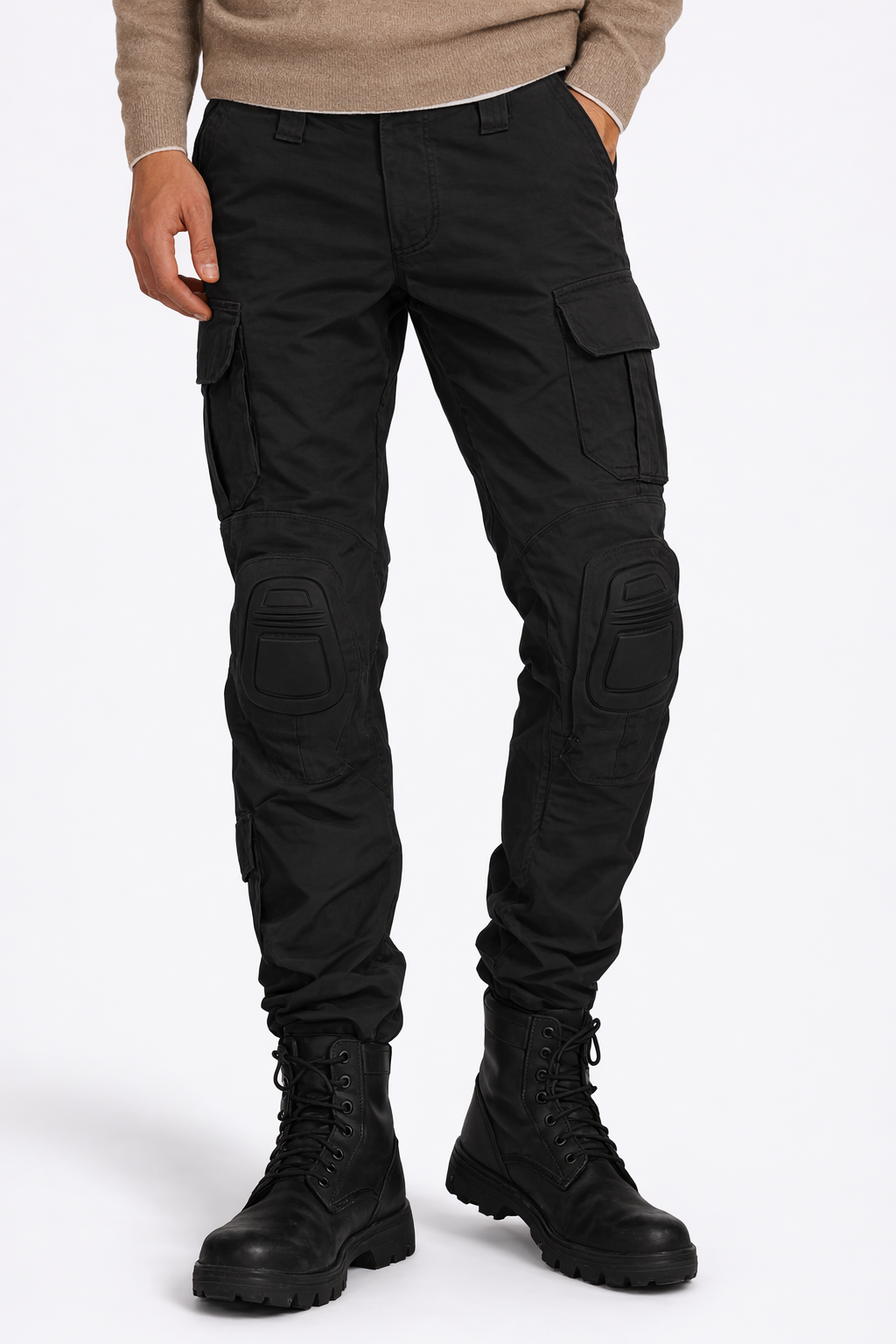 Pantalón Cargo con Rodilleras Integradas