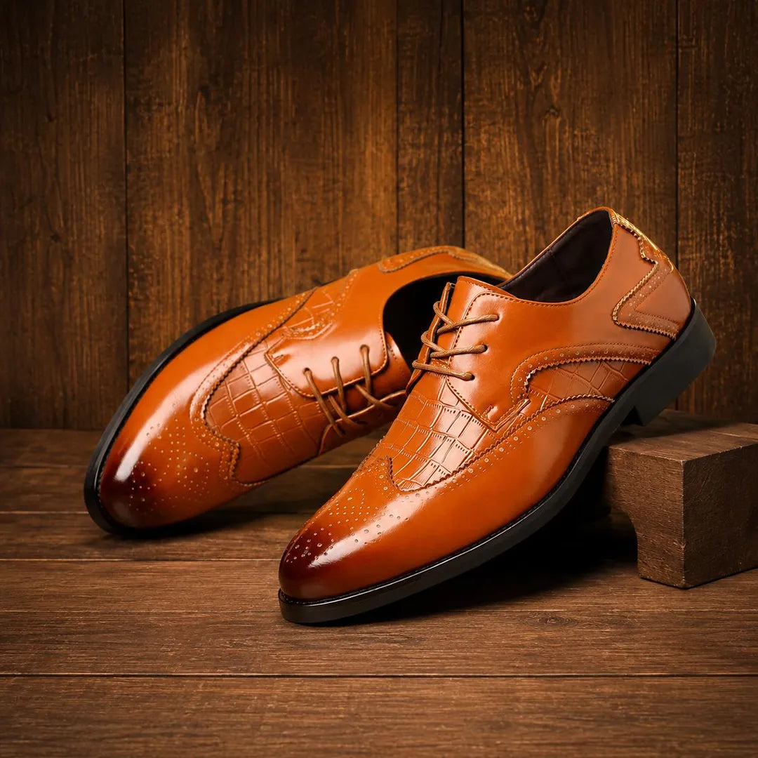 Derbies Bout Golf Effet Croco