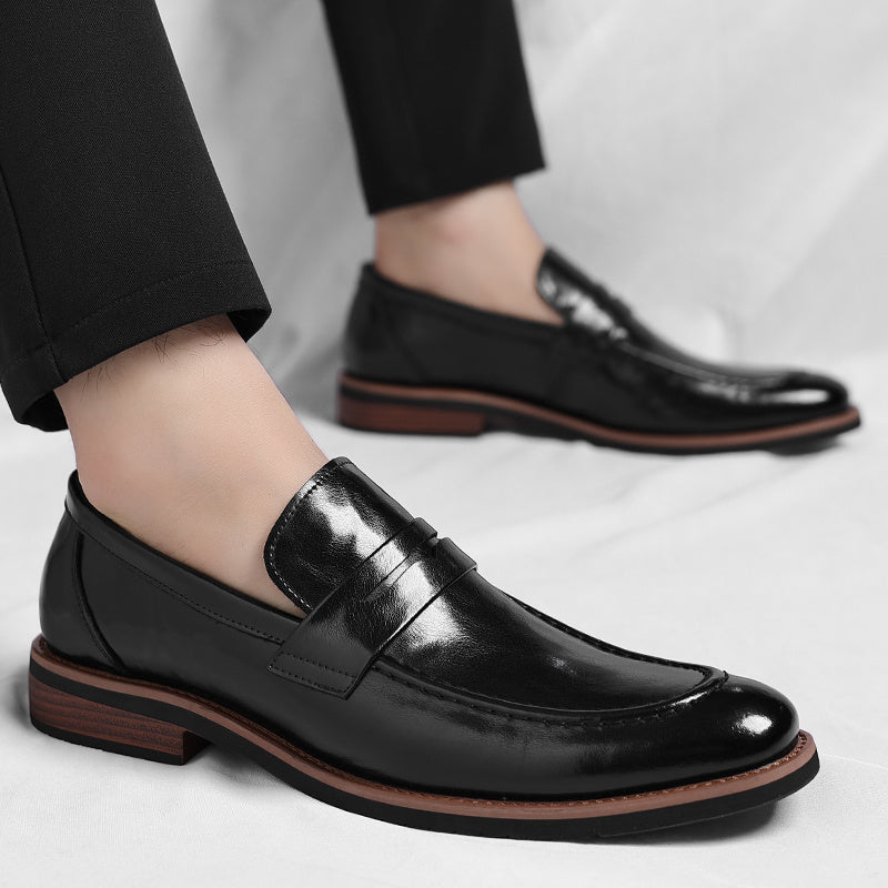 Mocassins Penny Patinés