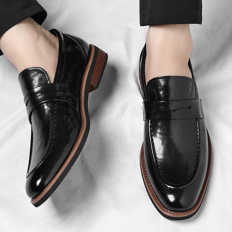 Mocassins Penny Patinés