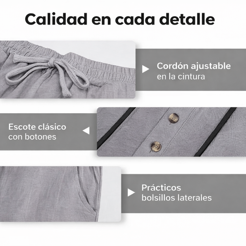 Conjunto Casual de Hombre con Capucha y Pantalón – 2 Piezas