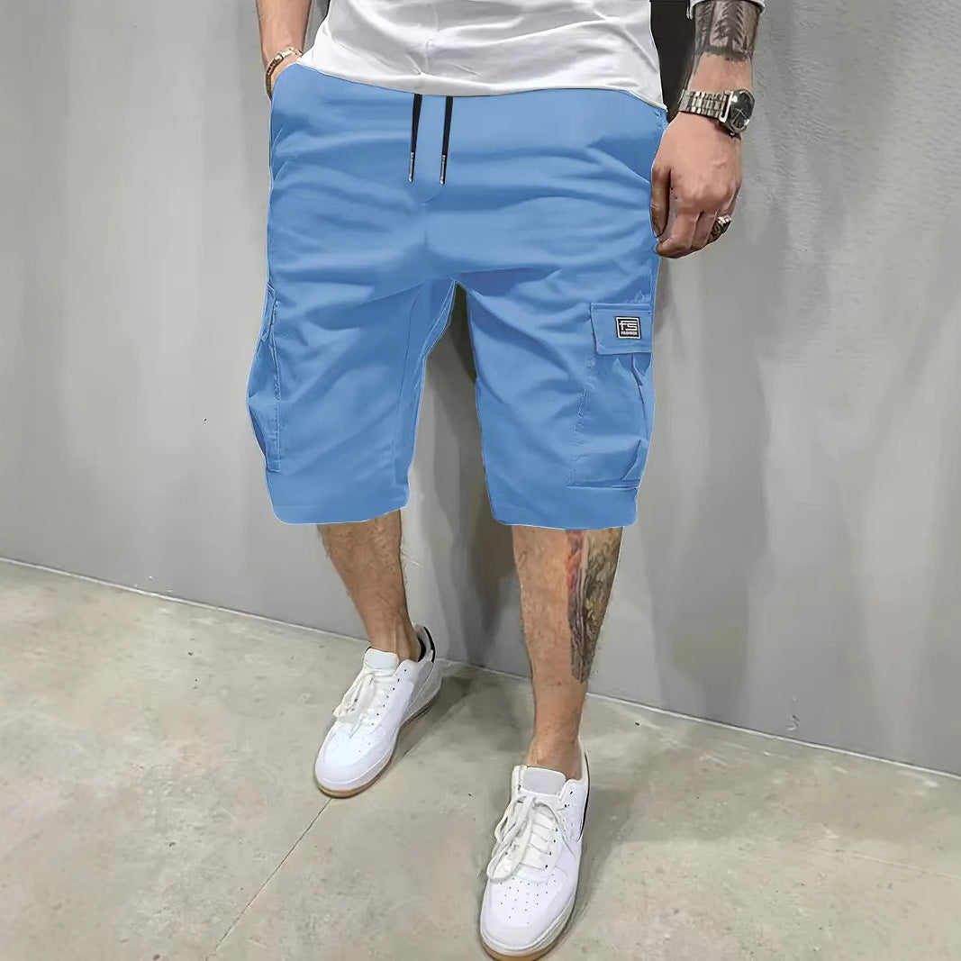 Pantalon cargo court
