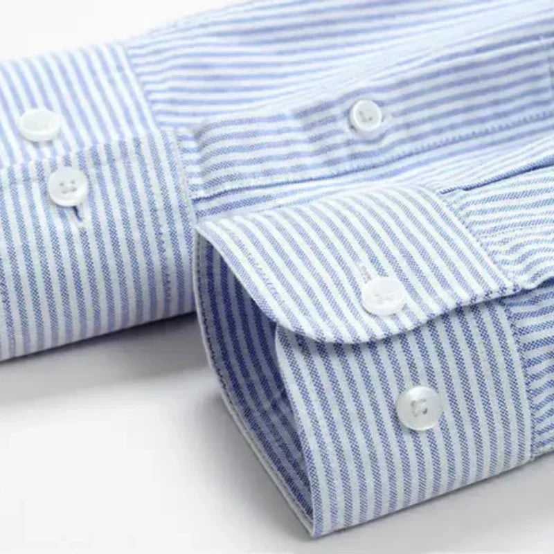 Camisa de Rayas De Algodón