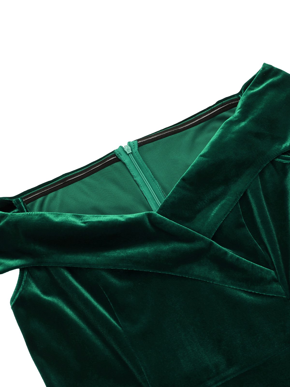 Vestido Ajustado De Terciopelo