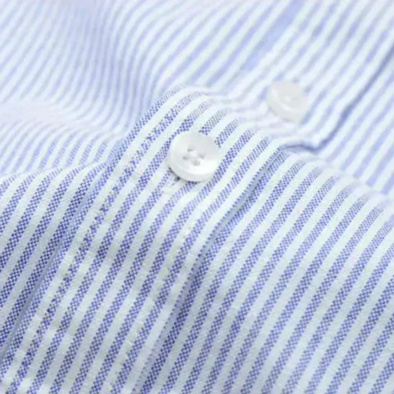 Camisa de Rayas De Algodón
