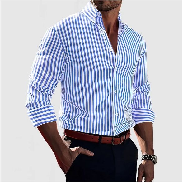 Camisa De Rayas Clásica