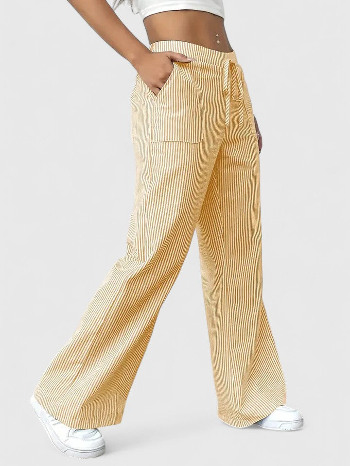 Pantalón Ancho de Línea Clásica