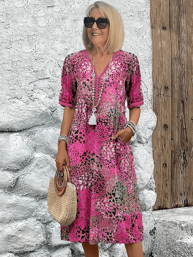 Vestido Midi Floral