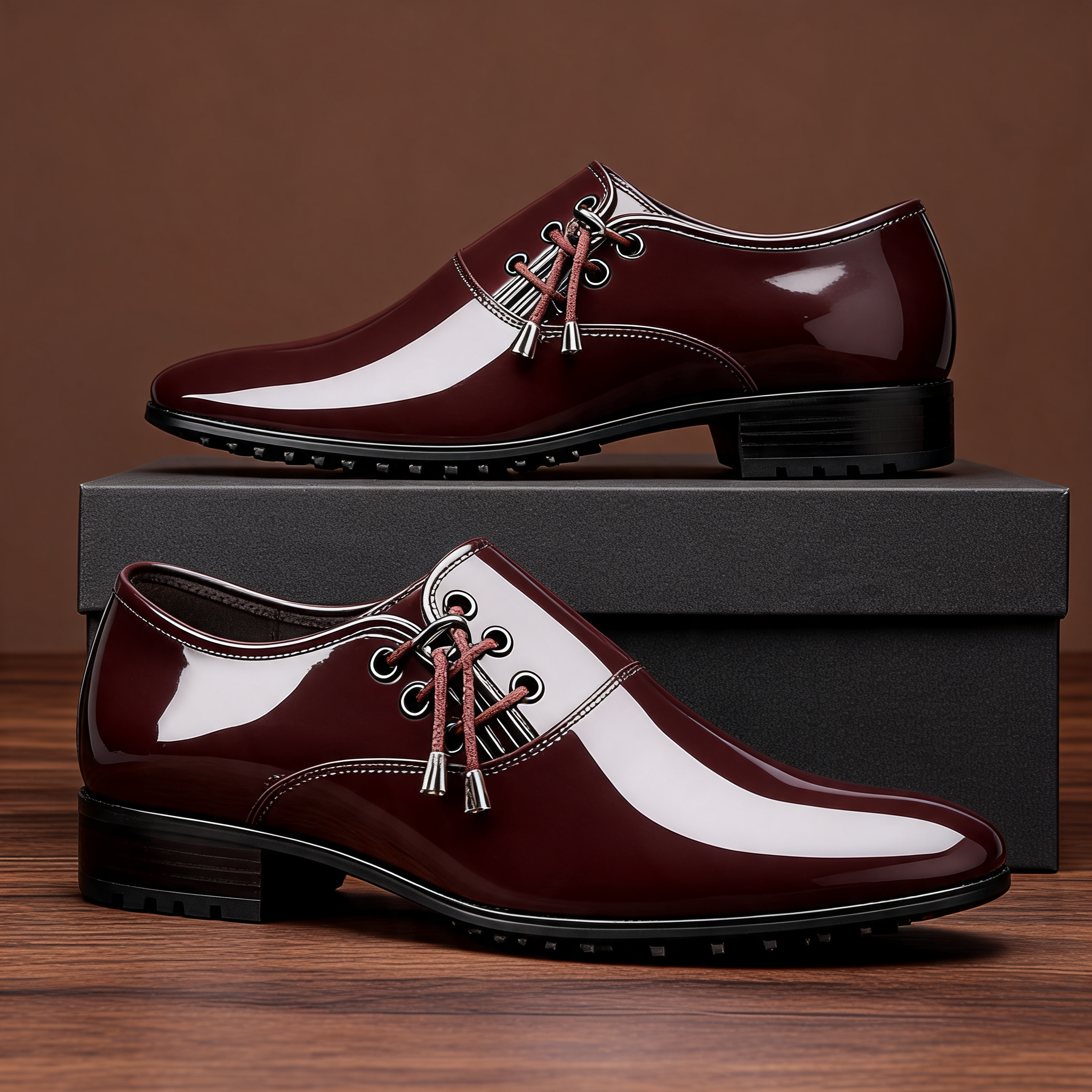 Chaussures de Ville Vernies