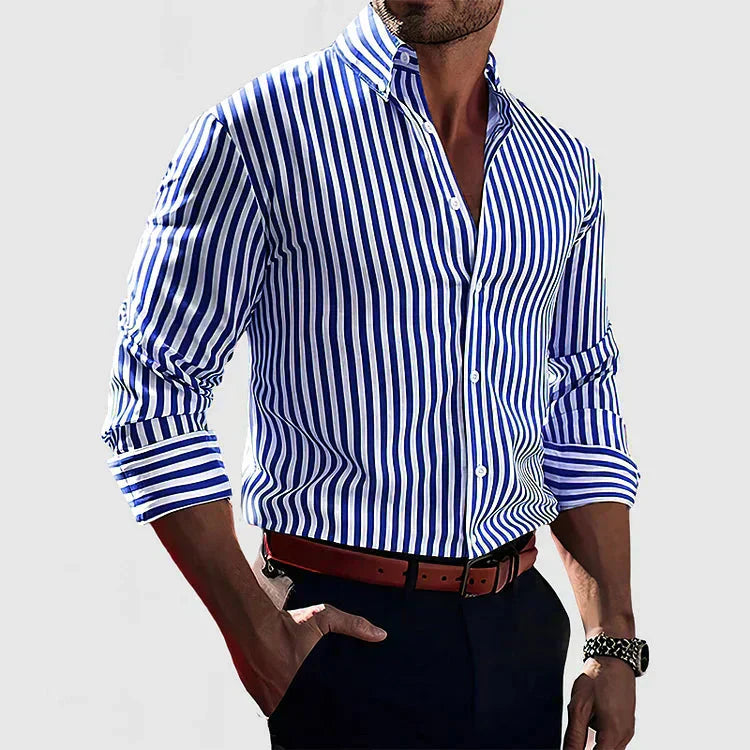 Camisa De Rayas Clásica