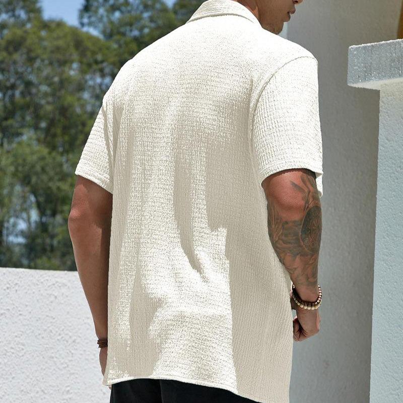 Camisa Estructurada Con Botones