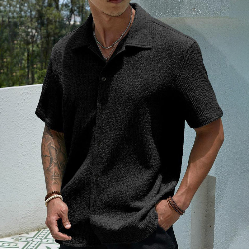 Camisa Estructurada Con Botones