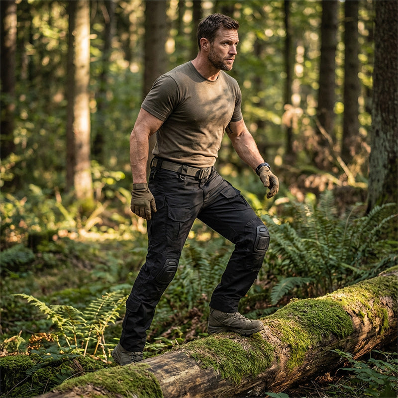 Pantalón Cargo con Rodilleras Integradas