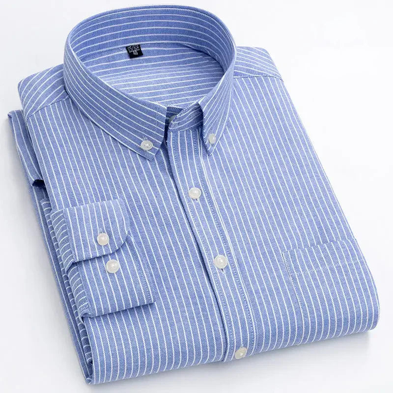 Camisa de Rayas De Algodón
