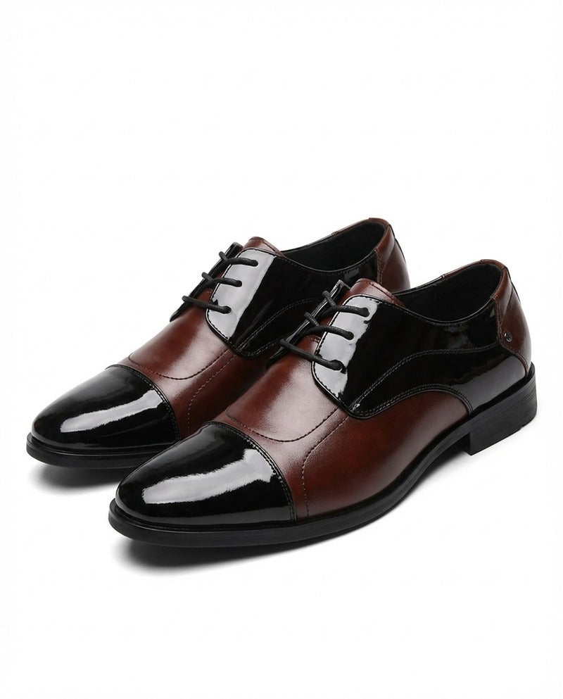 Derbies Bicolores Bout Verni