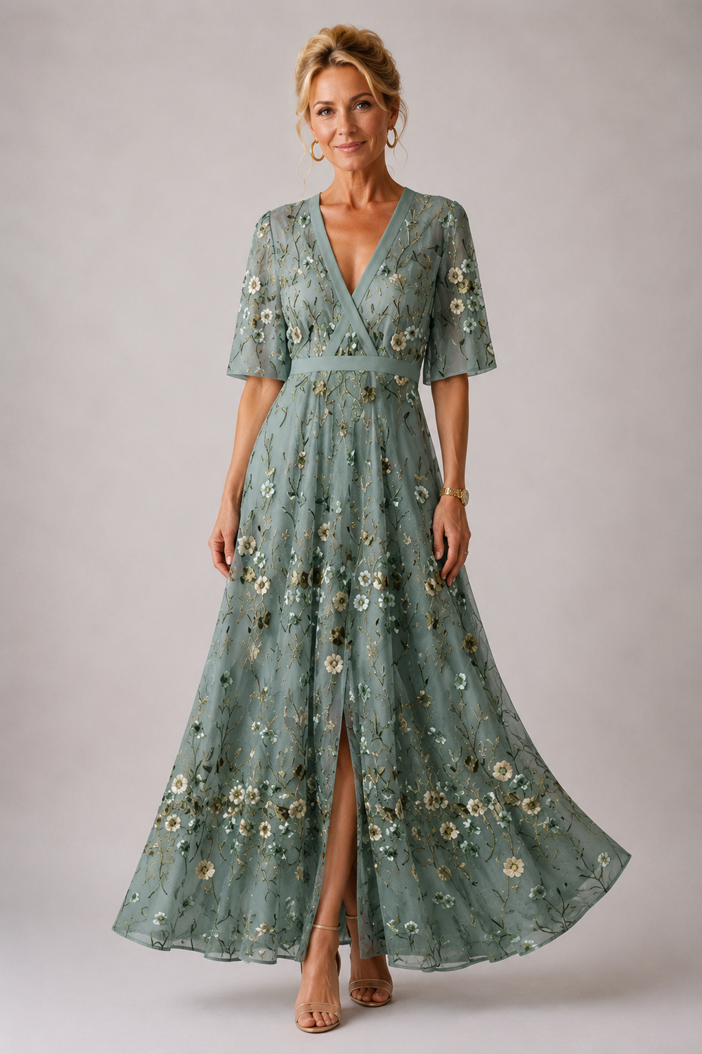 Ysa | Chic Dress with Floral Print