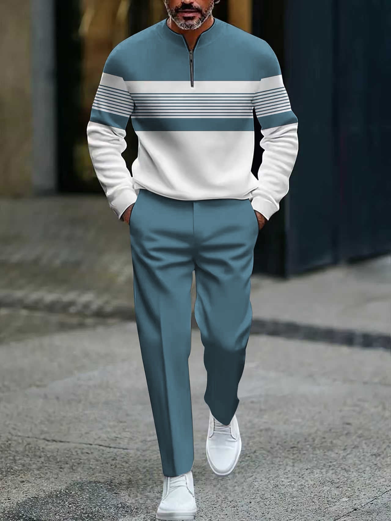 Jersey con Estampado Gráfico