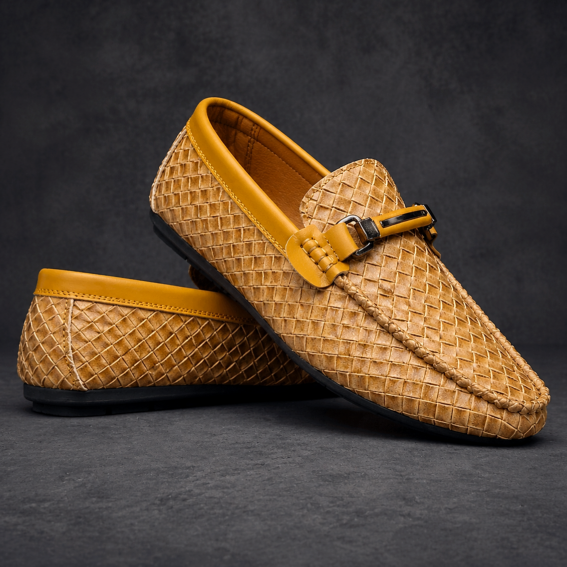 Mocassins Tressés