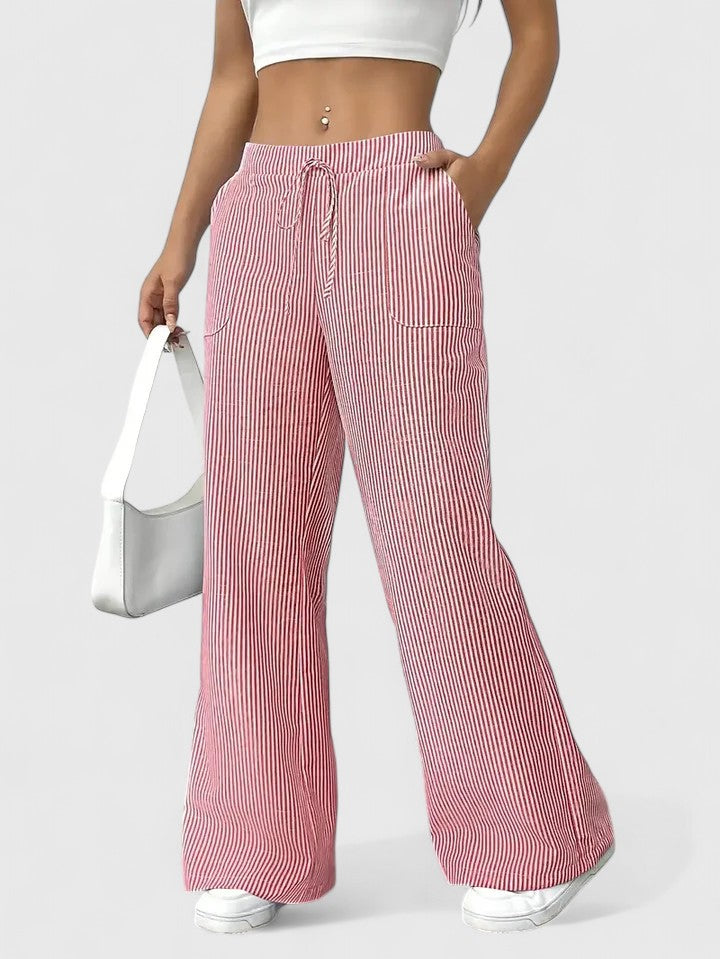 Pantalón Ancho de Línea Clásica