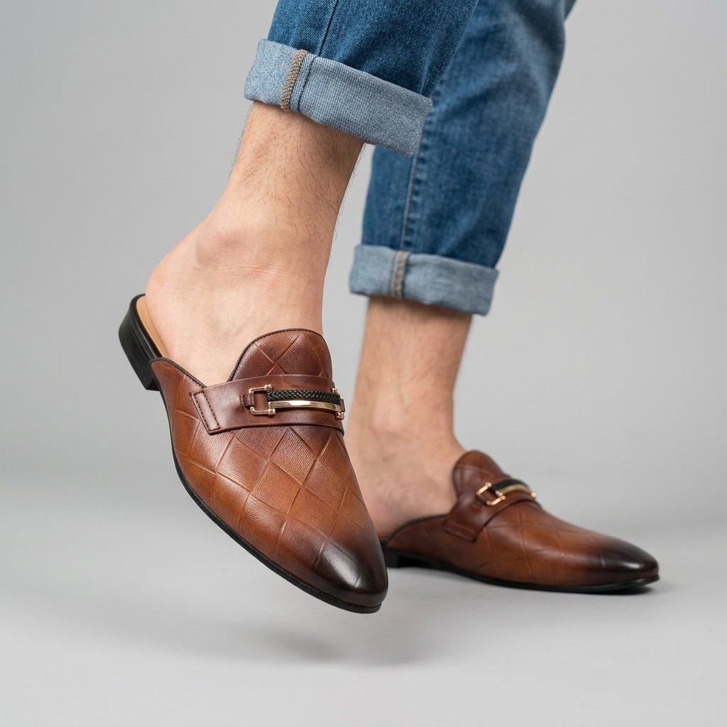 Mules Gaufrées