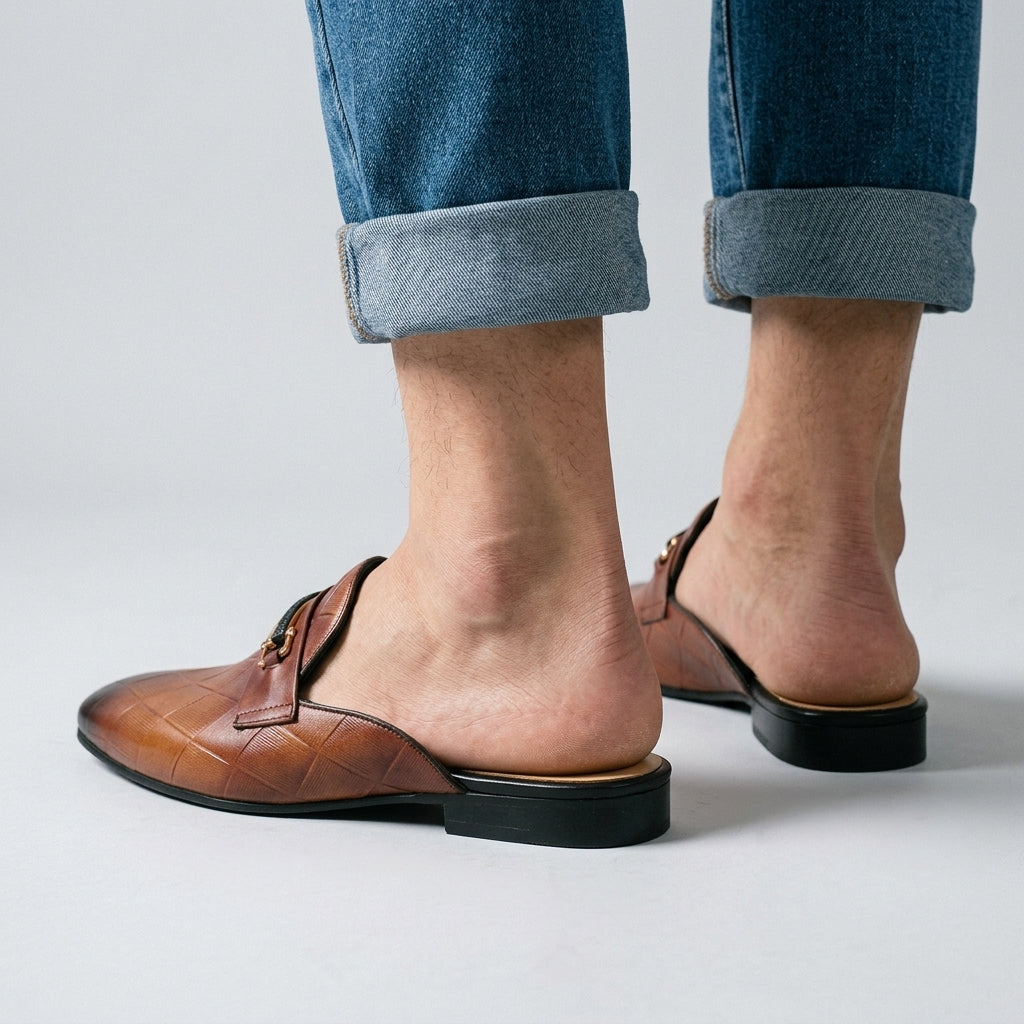 Mules Gaufrées