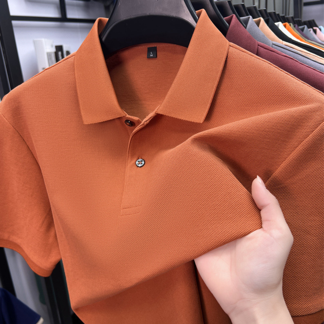 Polo de Algodón de Línea Clásica