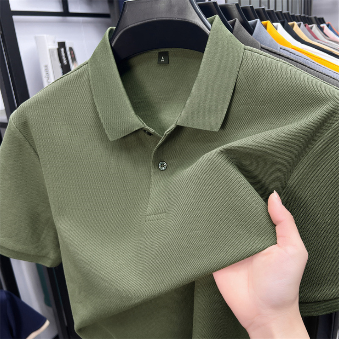 Polo de Algodón de Línea Clásica