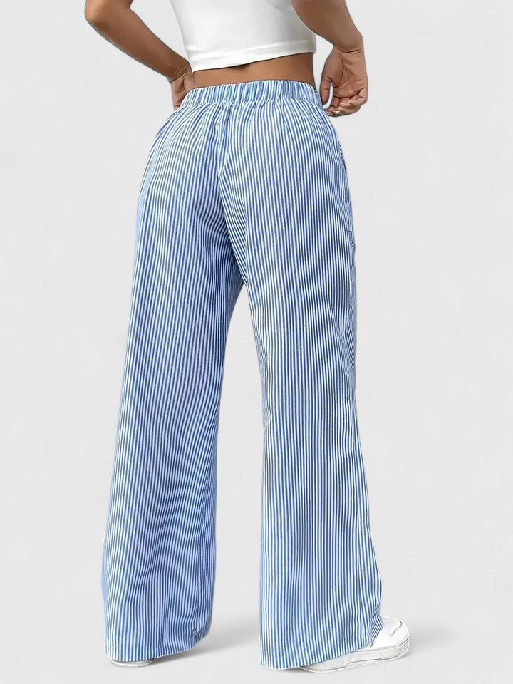 Pantalón Ancho de Línea Clásica