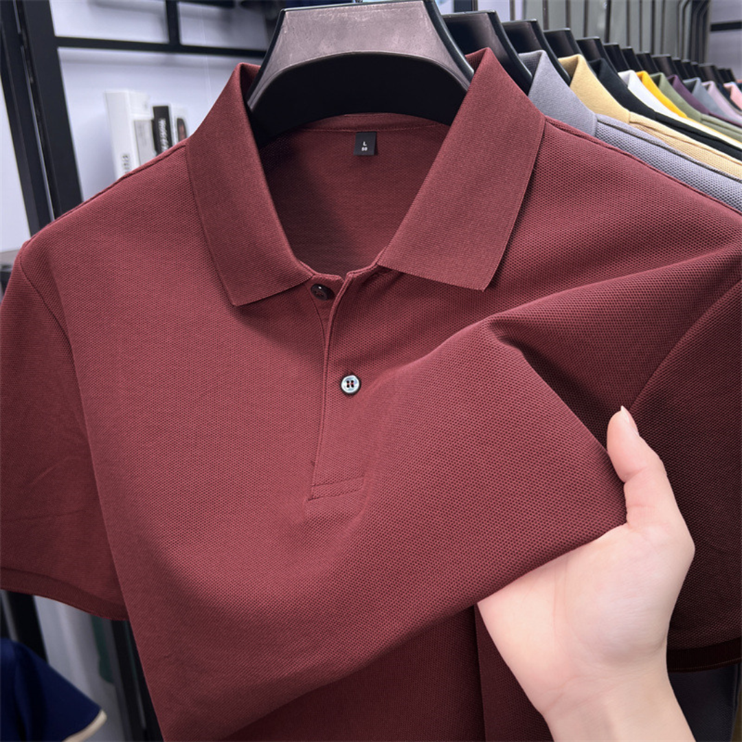 Polo de Algodón de Línea Clásica