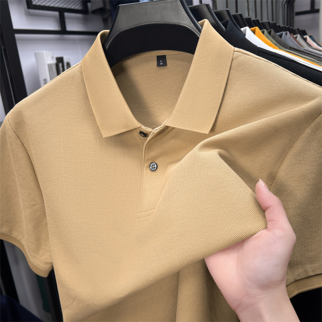 Polo de Algodón de Línea Clásica