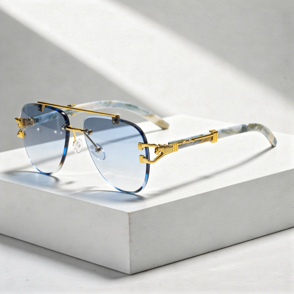 Lunettes de Soleil Sans Monture