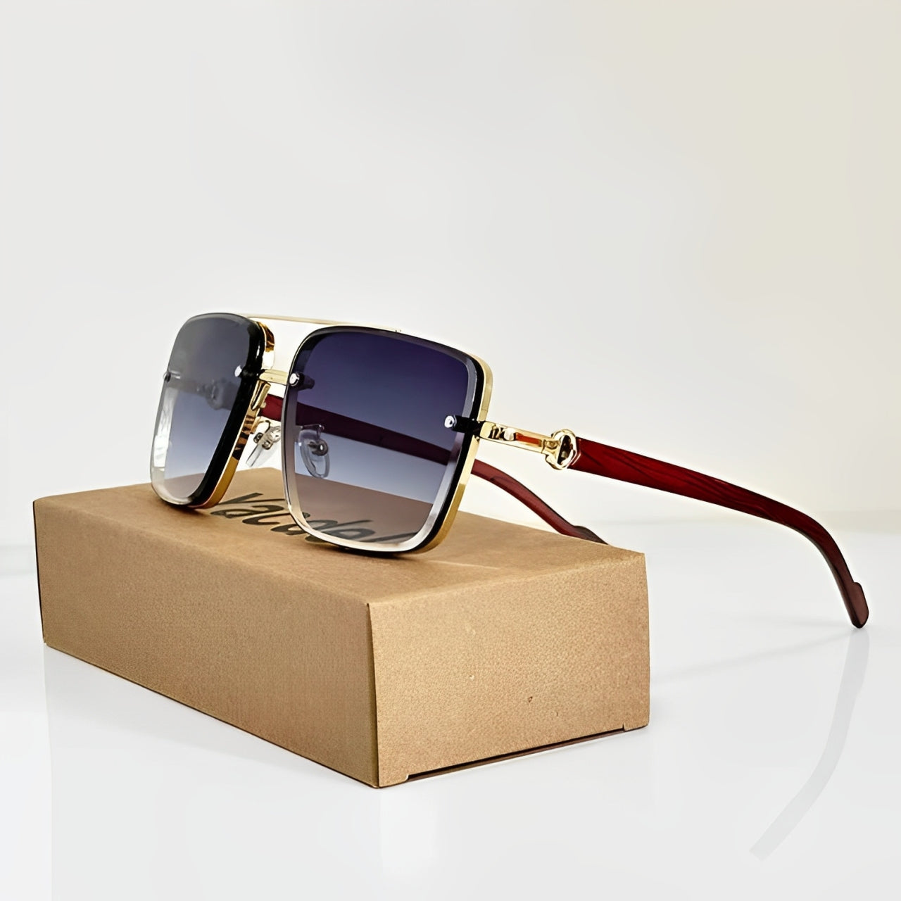 Lunettes de Soleil Branches Bois